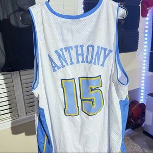 DENVER NUGGETS CARMELO ANTHONY JERSEY NBA BASKETBALL SWINGMAN NIKE SIZE XXL